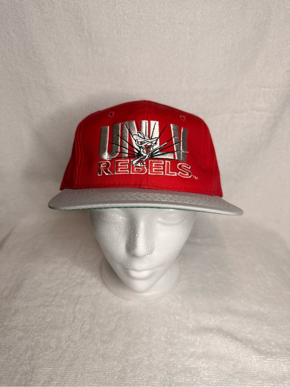 Signature Red and Gray UNLV Rebels Snapback Hat